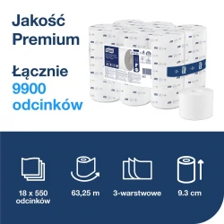 Tork Mid-size T7 pap. toalet. ex-miękki 3w Premium-29783