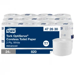 Tork Mid-size T7 papier toalet. Biały 2w Advanced-29804