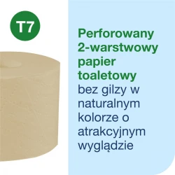 Tork Mid-size T7 pap. toalet. Natural 2w Advanced-29823