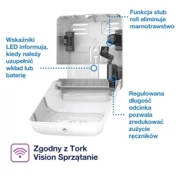 Tork Matic® H1 doz.ręcznika w roli z sensorem Biał-29845