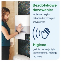 Tork Matic® H1 doz.ręcznika w roli z sensorem Biał-29853