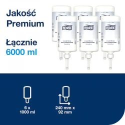 Tork S1 mydło w płynie ekstra delikatne 1000 ml-30014