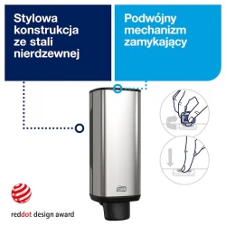 Tork S4 dozownik do mydła i dezynfek. Inox-30083