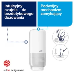 Tork S4 dozownik mydła i dezynf. z sensorem Biały-30093