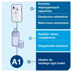 Tork A1 doz. odświeżaczy powietrza w sprayu Biały-30272