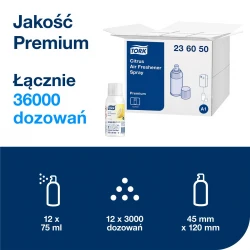 Tork A1 odświeżacz powietrza spray Cytrusowy 75ml-30289