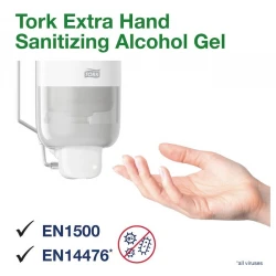 Tork S1 extra że alkoholowy do dezynfekcji 1000ml-30319